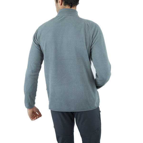 Alpinist Gamma Yarım Fermuarlı Erkek Polar 600508-GR - 4