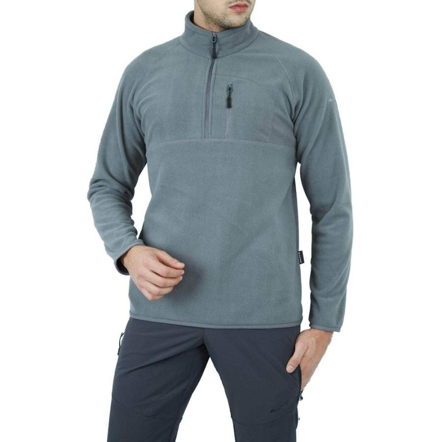 Alpinist Gamma Yarım Fermuarlı Erkek Polar 600508-GR - 6