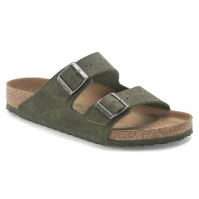 Birkenstock Arizona Desert Dust Vegan Çift Bantlı Erkek Terlik 1024544 - 1