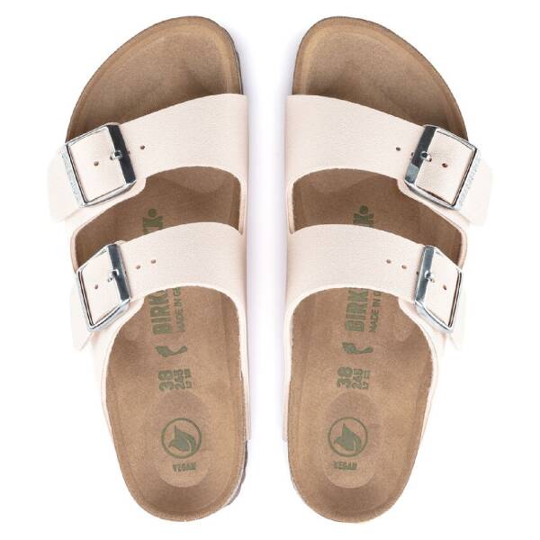 Birkenstock Arizona Vegan BFBC Earthy Çift Bantlı Kadın Terlik 1019635 - 3