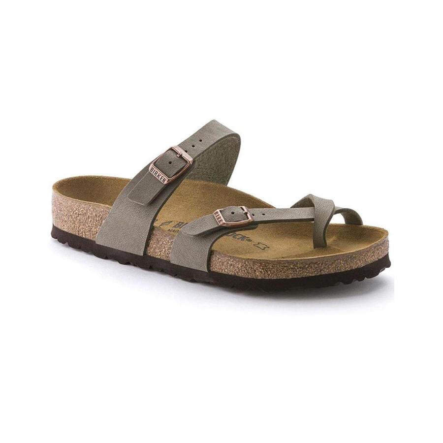 Birkenstock Mayari BF Çift Bantlı Kadın Terlik 071071 - 1