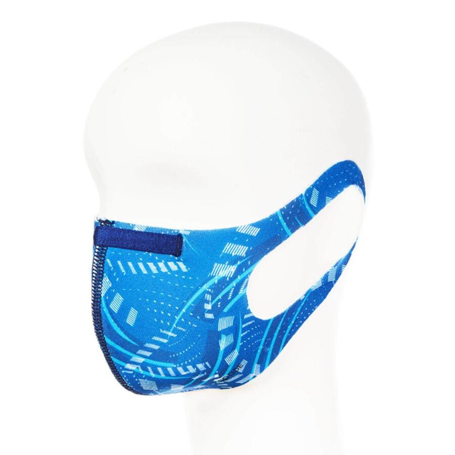 Black Spade Sentetik Örme Kumaş Yıkanabilir Unisex Maske 90021 - 1