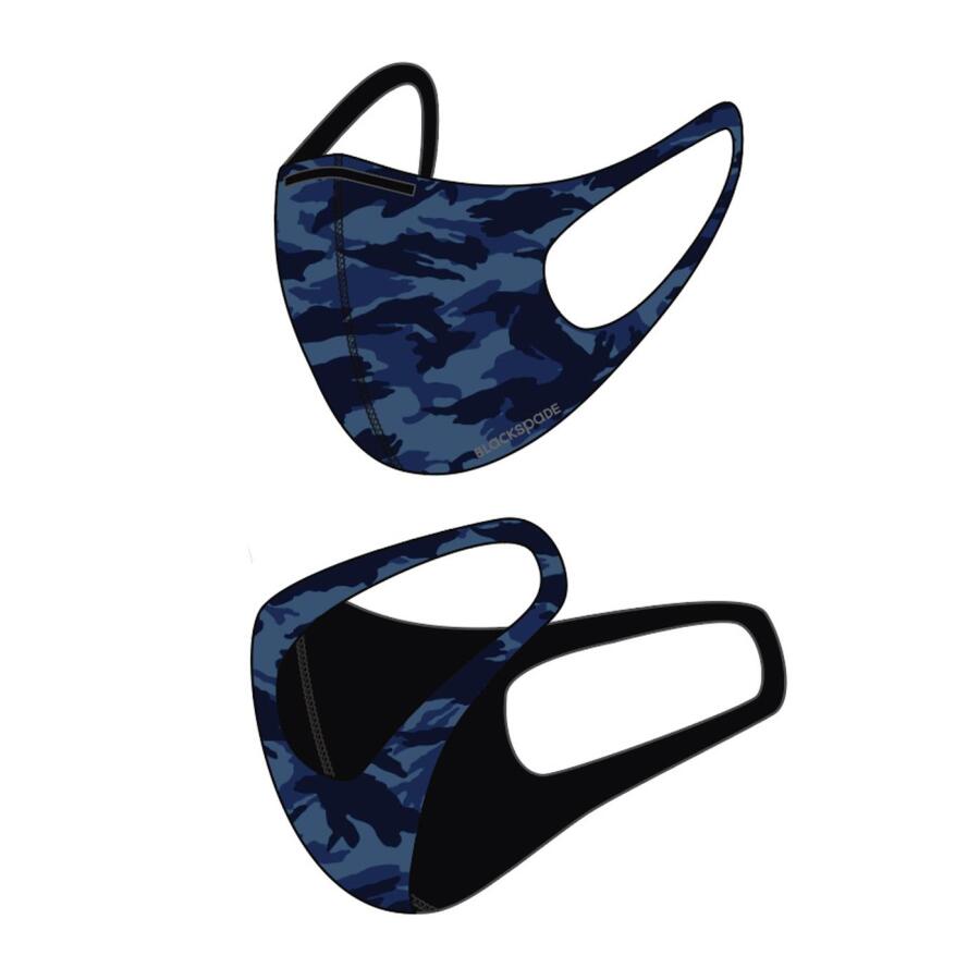 Black Spade Sentetik Örme Kumaş Yıkanabilir Unisex Maske 90021 - 1