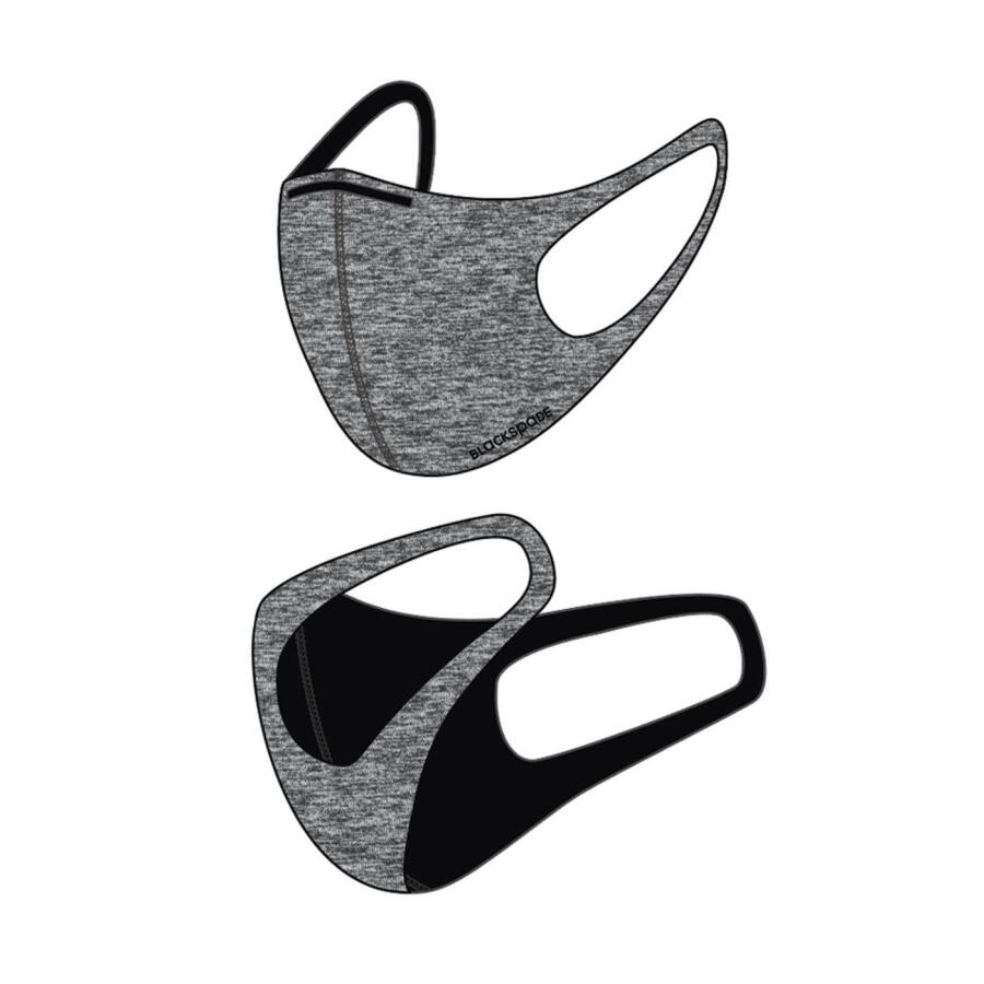 Black Spade Sentetik Örme Kumaş Yıkanabilir Unisex Maske 90021 - 1
