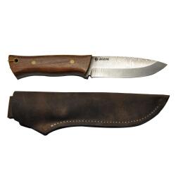 Bozok Bushcraft Tik Ağacı Saplı 24 cm Bıçak - 2