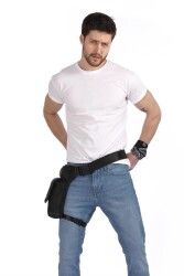 ÇÇS Motorcu Bel Bacak Çantası 31185 - 2