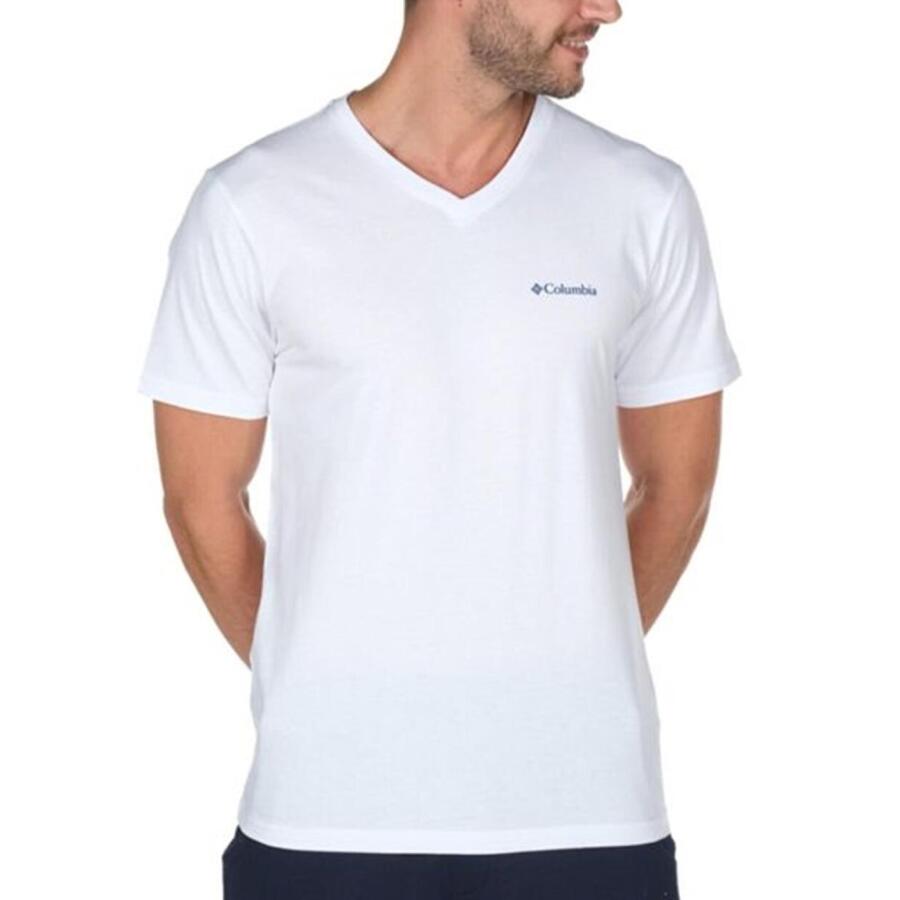 Columbia Brushed V Neck Erkek V Yaka Tişört CS0288 - 1