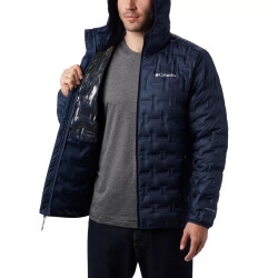 Columbia Delta Ridge Down Hooded Kapüşonlu Erkek Mont WO0954 - 4