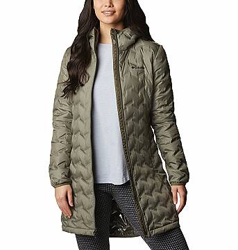 Columbia Delta Ridge II Long Down Kadın Kaz Tüyü Mont WK0440 - 4