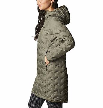 Columbia Delta Ridge II Long Down Kadın Kaz Tüyü Mont WK0440 - 5