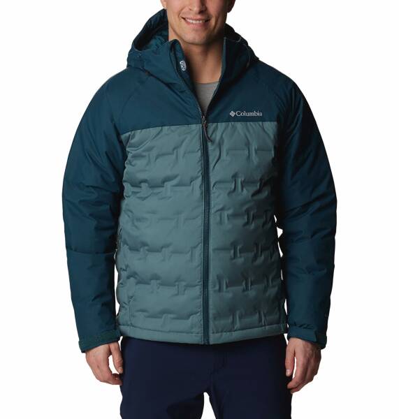 Columbia Grand Trek II Down Hooded Erkek Kaz Tüyü Mont WM5083 - 1