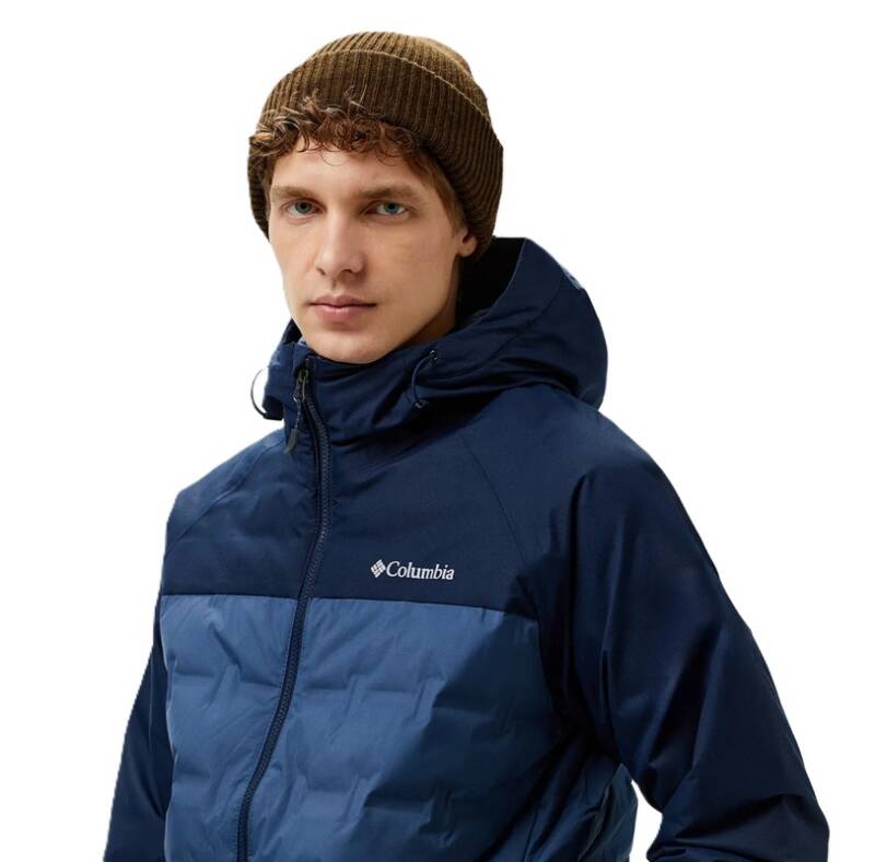 Columbia Grand Trek III Down Kapüşonlu Erkek Kaz Tüyü Mont WM7857 - 4