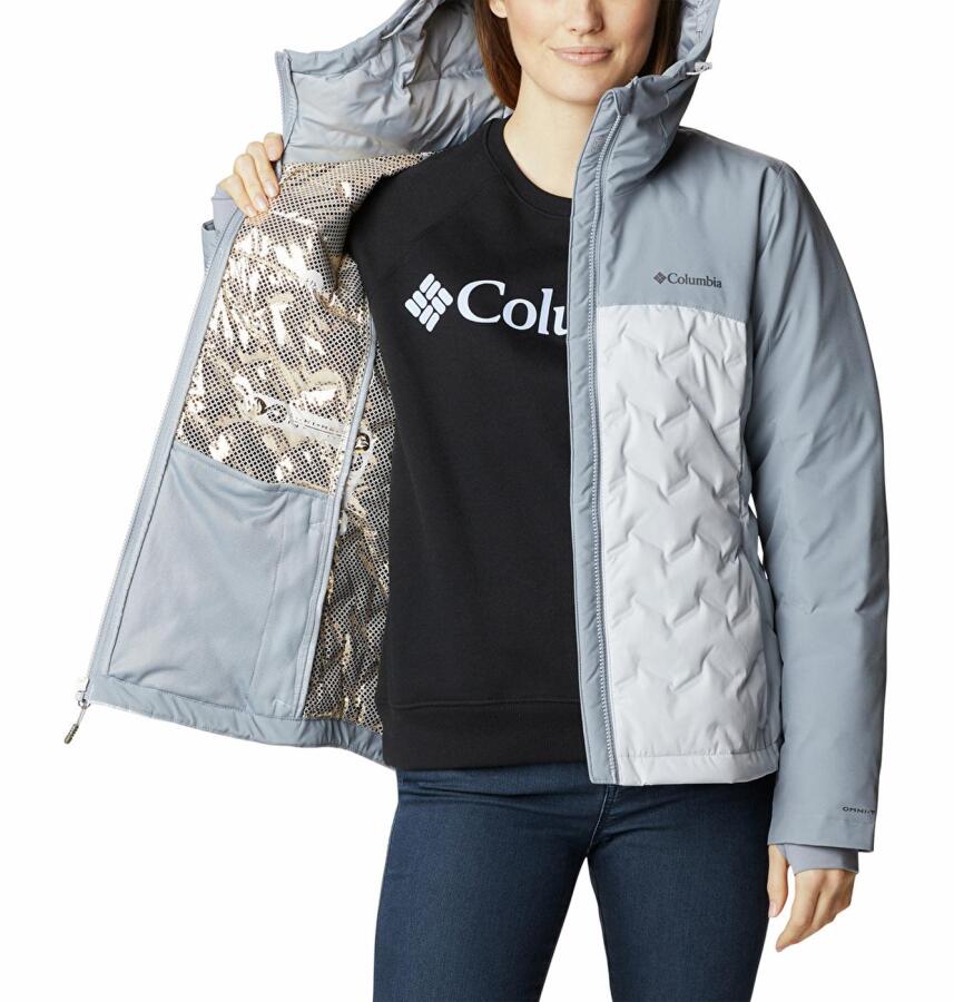 Columbia Grand Trek III Down Kapüşonlu Kadın Kaz Tüyü Mont WL3555 - 5