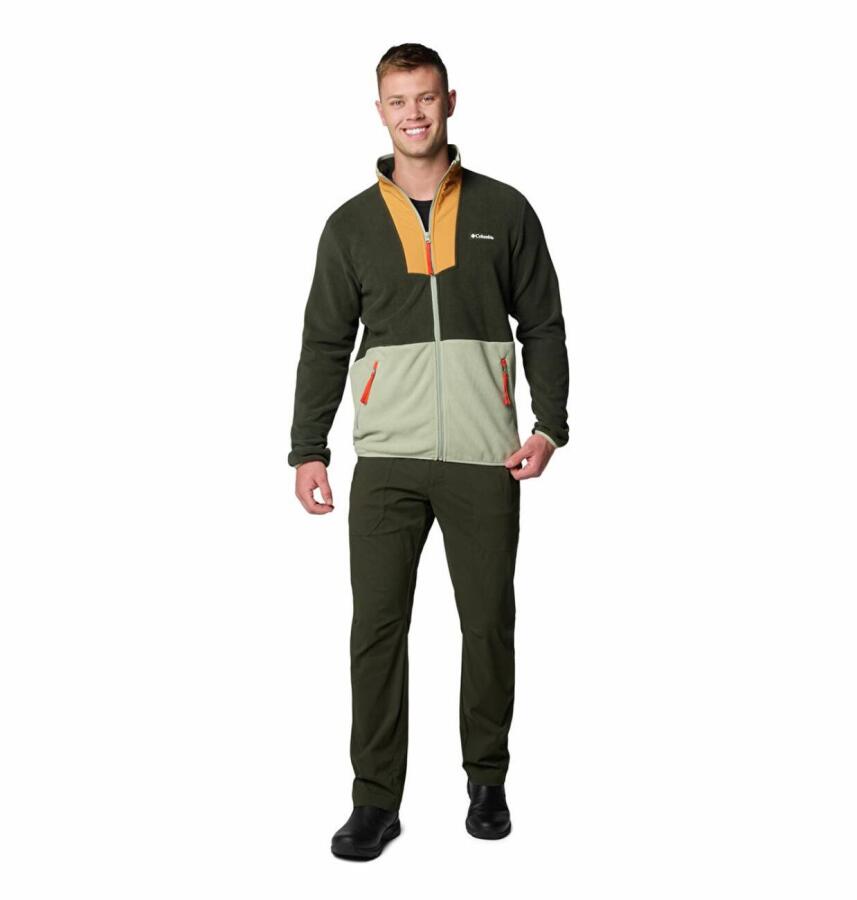 Columbia Sequoia Grove Tam Fermuarlı Erkek Polar Üst AM0596 - 5