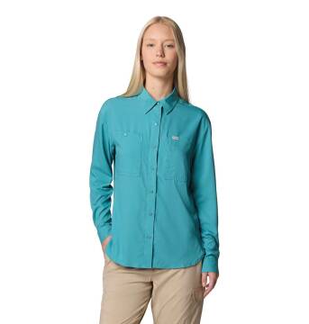 Columbia Silver Ridge Utility Ls Shirt Kadın Uzun Kollu Gömlek AK9910 - COLUMBIA