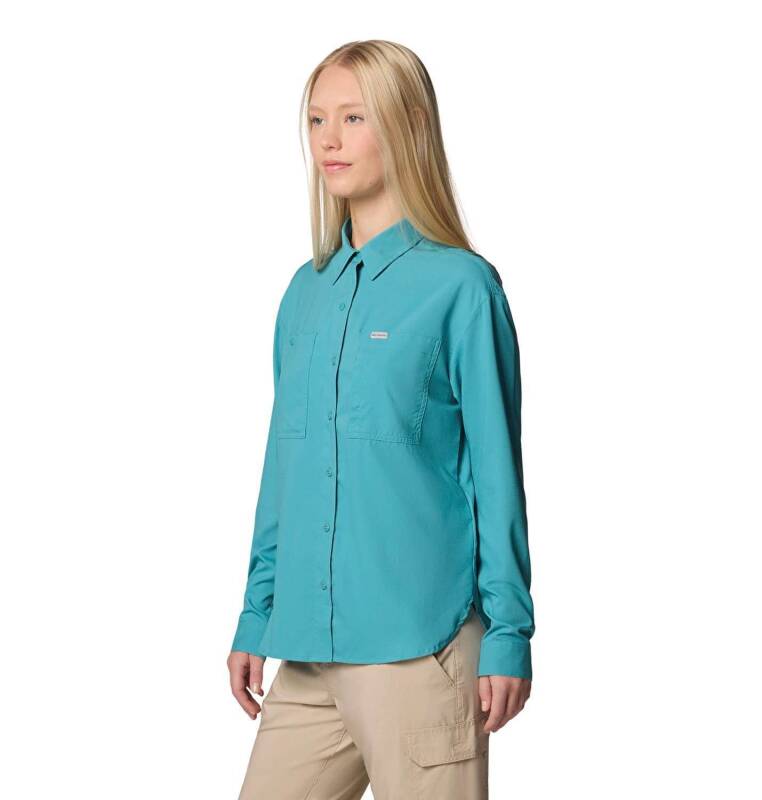 Columbia Silver Ridge Utility Ls Shirt Kadın Uzun Kollu Gömlek AK9910 - 5