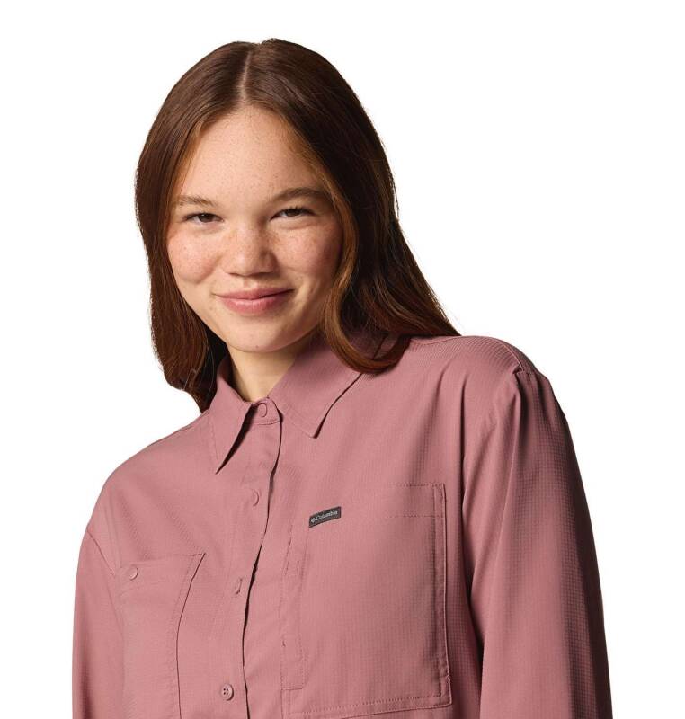 Columbia Silver Ridge Utility Ls Shirt Kadın Uzun Kollu Gömlek AK9910 - 4