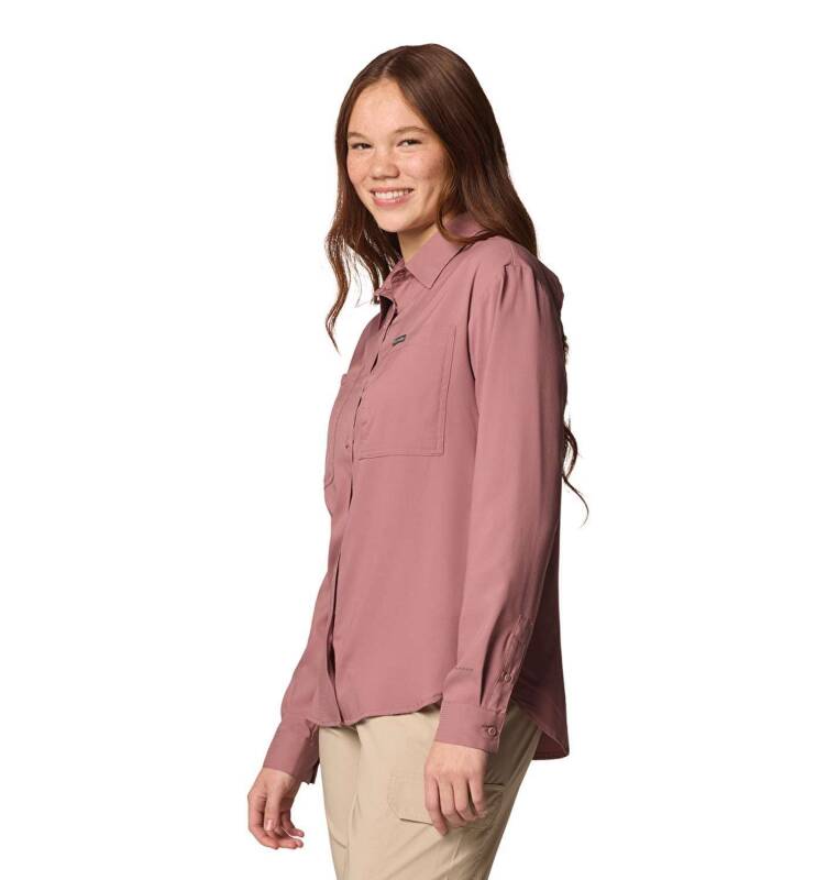 Columbia Silver Ridge Utility Ls Shirt Kadın Uzun Kollu Gömlek AK9910 - 5