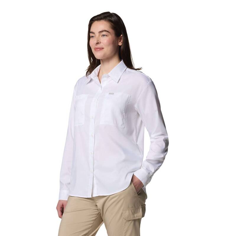 Columbia Silver Ridge Utility Ls Shirt Kadın Uzun Kollu Gömlek AK9910 - 5