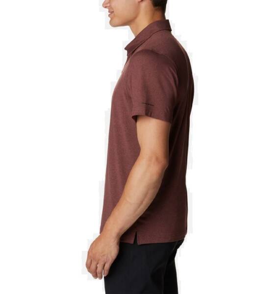 Columbia Tech Trail Erkek Polo T-Shirt AO2933 - 640 - 3