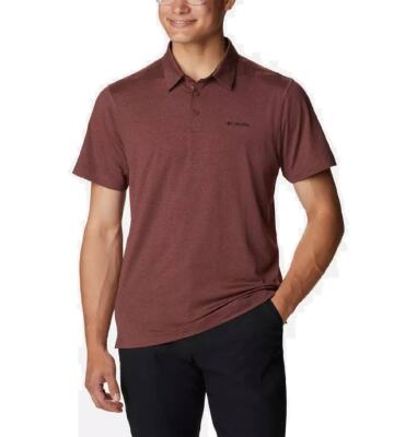 Columbia Tech Trail Erkek Polo T-Shirt AO2933 - 640 - 5
