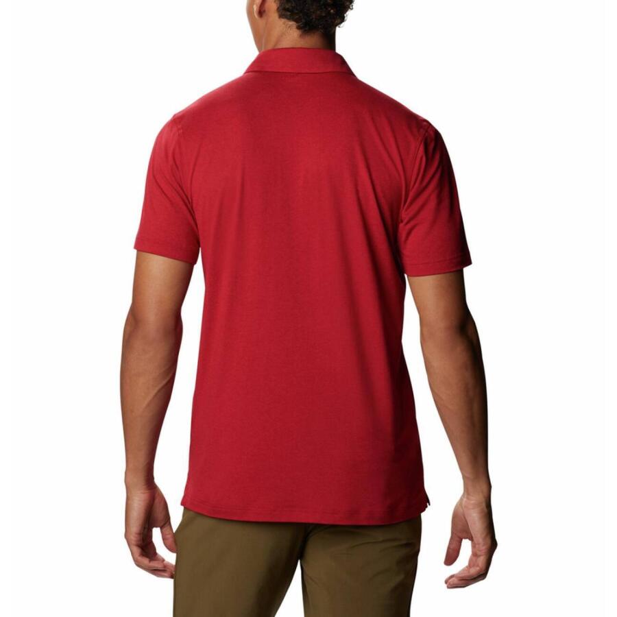 Columbia Tech Trail Erkek Polo T-Shirt AO2933-678 - 3