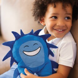 Go Travel Monster Bebek Boyun Yastığı 2696-Mavi - 2
