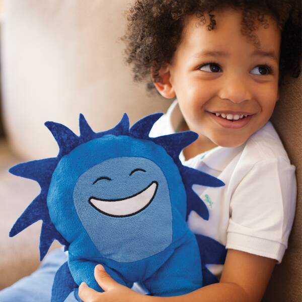 Go Travel Monster Bebek Boyun Yastığı 2696-Mavi - 2