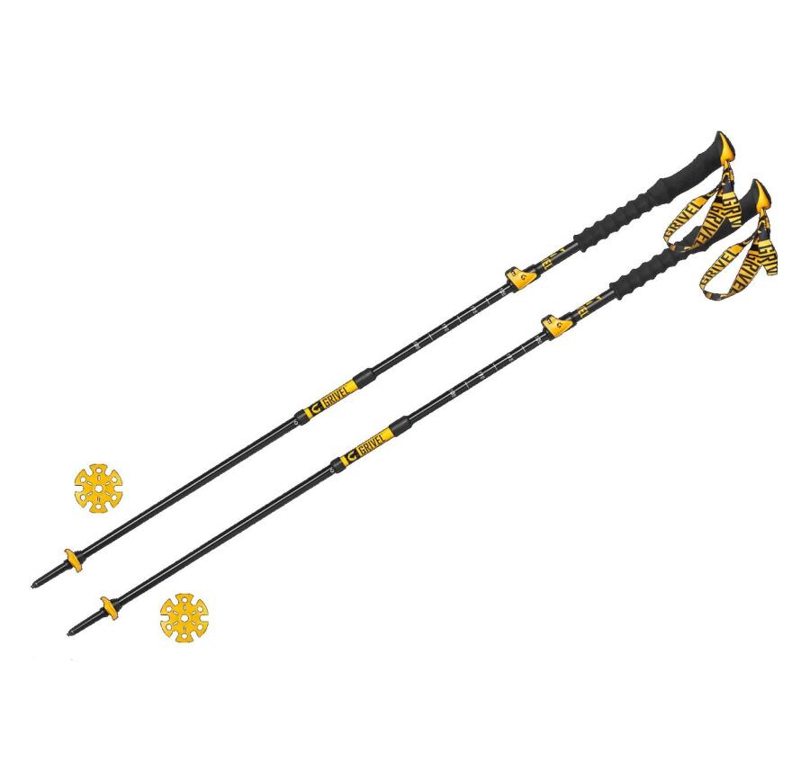 Grivel Trail Vario Yürüyüş Batonu 105/130 cm POTRAVP - 1