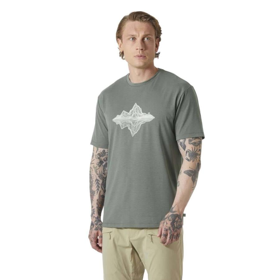 Helly Hansen Skog Recycled Graphıc T-Shırt HHA.63082 - 1