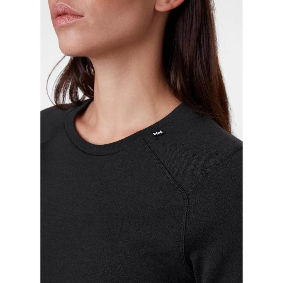 Helly Hansen W Lıfa Merıno Mıdweıght Crew Kadın Termal İçlik T-Shirt HHA.49378 - 6