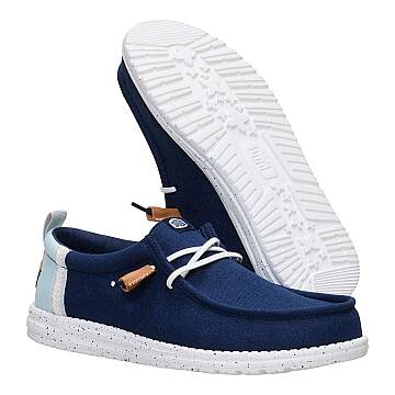 Hey Dude Wally Craft Linen Erkek Sneaker 43086 - 4