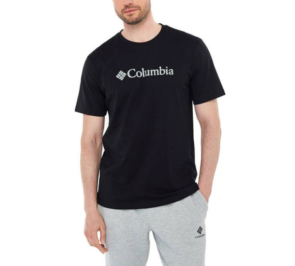 Columbia CSC Basic Logolu Brushed Kısa Kollu Erkek T-Shirt CS0287-010