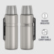 Thermos SK2010 Stainless King Large Matte Stainless Steel 1.2 lt. 163963-AK