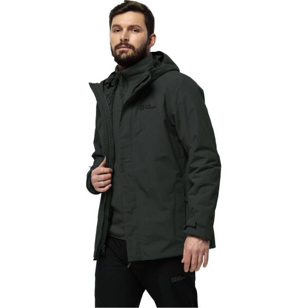 Jack Wolfskin Altenberg 3in1 Erkek Outdoor Mont 1115301 - 6