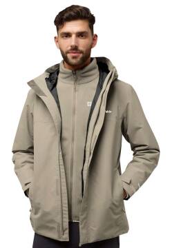 Jack Wolfskin Altenberg 3in1 Erkek Outdoor Mont A61864 - JACK WOLFSKIN