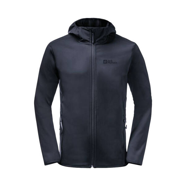 Jack Wolfskin Bornberg Hoody Softshell Erkek Ceket 1307471-1010 - 1