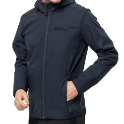 Jack Wolfskin Bornberg Hoody Softshell Erkek Ceket 1307471-1010 - 4