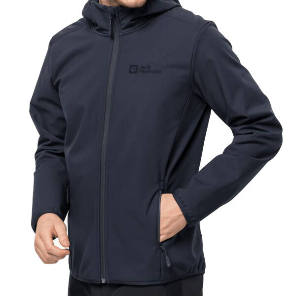 Jack Wolfskin Bornberg Hoody Softshell Erkek Ceket 1307471-1010 - 4