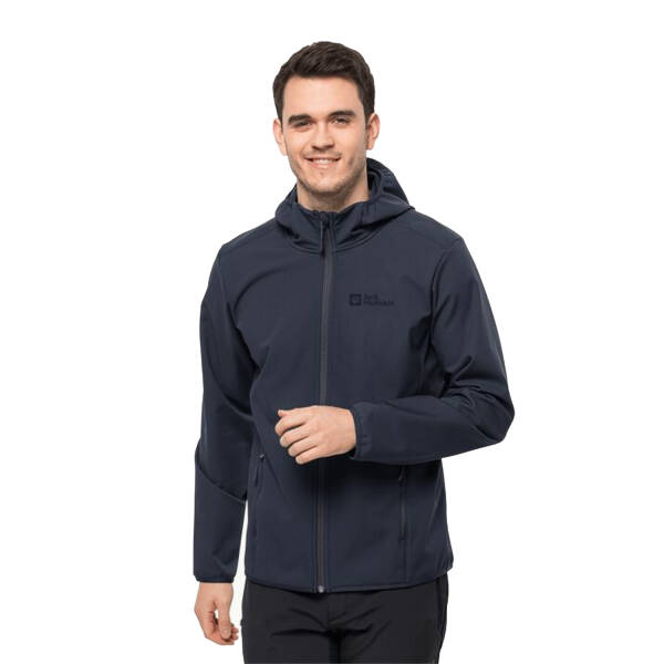 Jack Wolfskin Bornberg Hoody Softshell Erkek Ceket 1307471-1010 - 6
