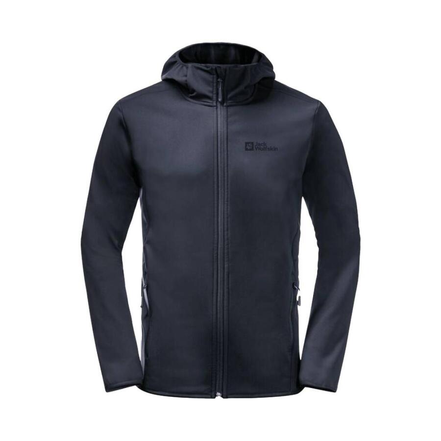Jack Wolfskin Bornberg Hoody Softshell Erkek Ceket 1307471-1010 - 1