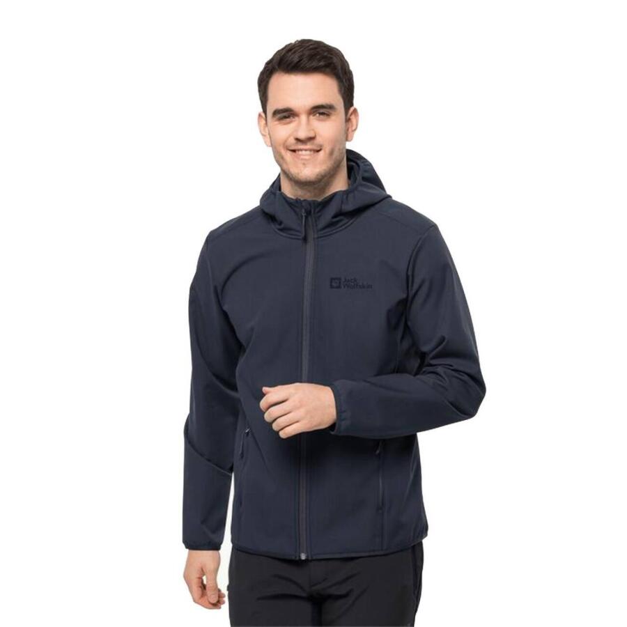Jack Wolfskin Bornberg Hoody Softshell Erkek Ceket 1307471-1010 - 6