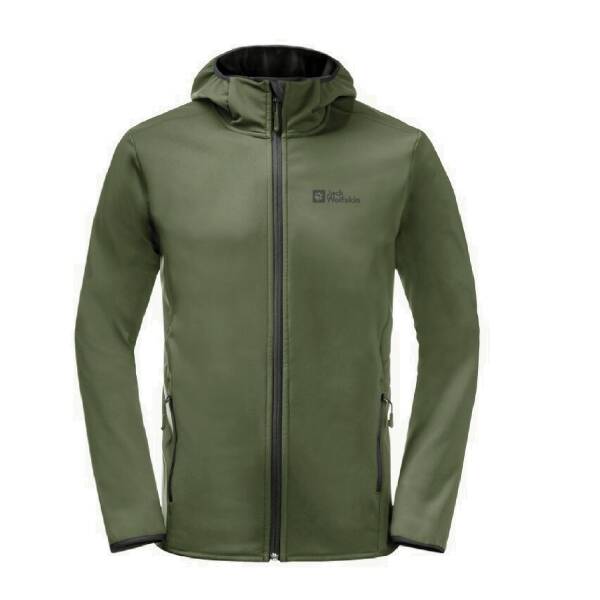 Jack Wolfskin Bornberg Hoody Softshell Erkek Ceket 1307471-4129 - 1
