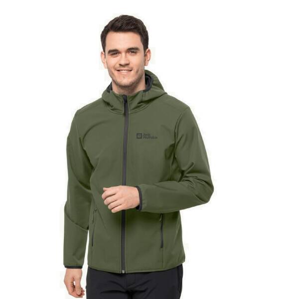 Jack Wolfskin Bornberg Hoody Softshell Erkek Ceket 1307471-4129 - 2