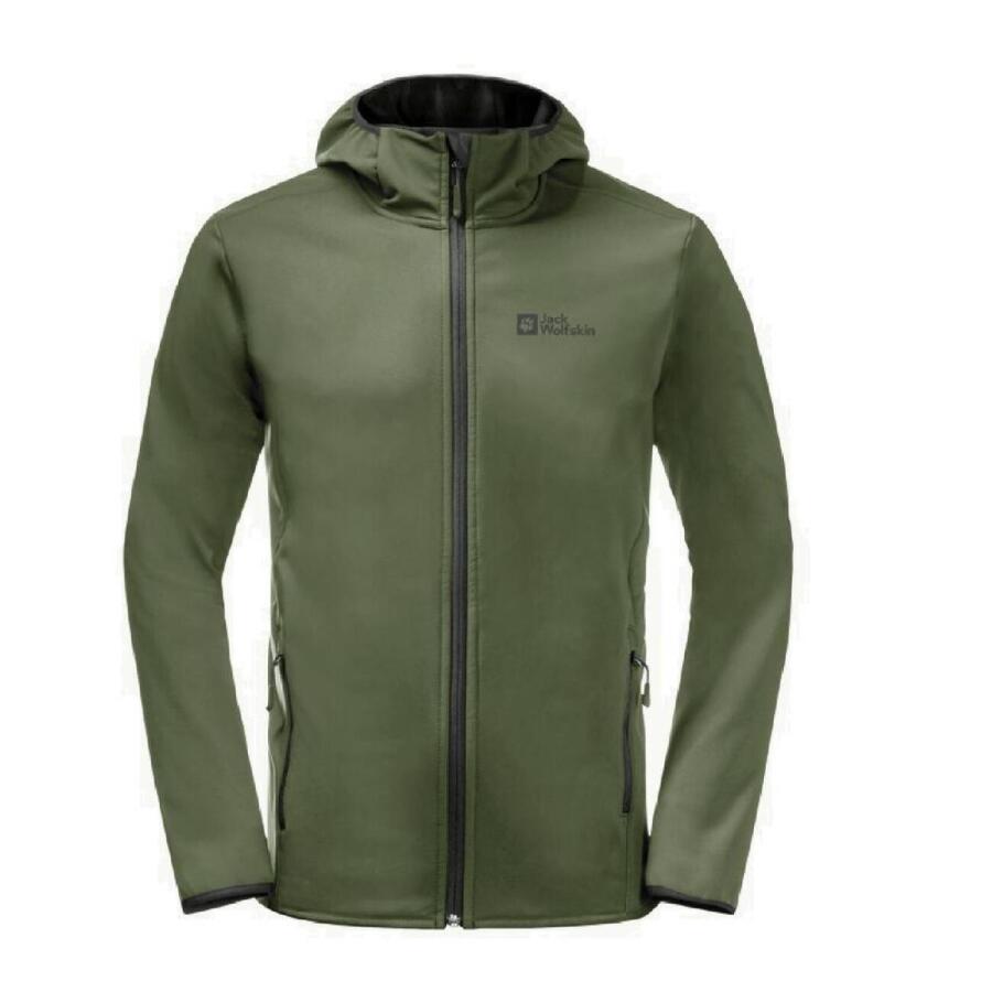 Jack Wolfskin Bornberg Hoody Softshell Erkek Ceket 1307471-4129 - 1