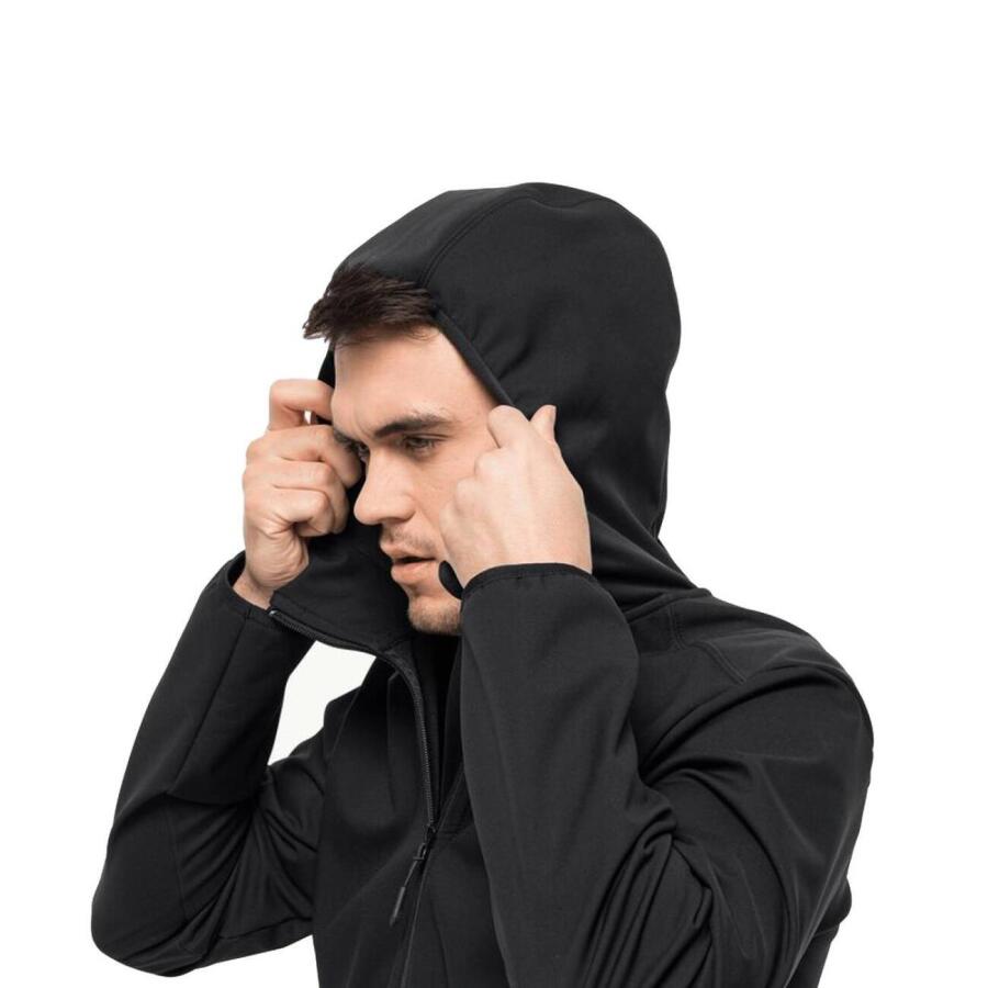 Jack Wolfskin Bornberg Hoody Softshell Erkek Ceket 1307471-6000 - 3