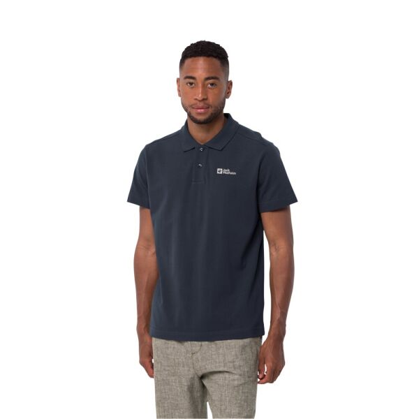 Jack Wolfskin Essential Erkek Polo T-Shirt 1809301TR - 1