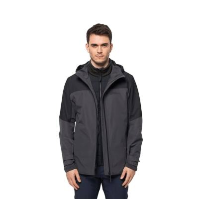 Jack Wolfskin Glaabach 3in1 Erkek Outdoor Mont 1115291-6000 - 10
