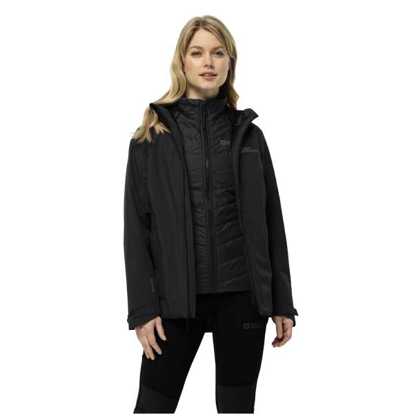 Jack Wolfskin Glaabach 3in1 W Kadın Outdoor Mont 1115611 - 4