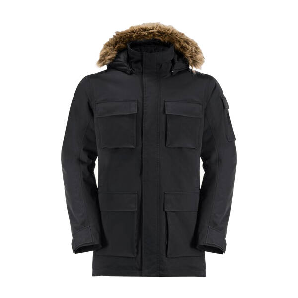 Jack Wolfskin Glacier Canyon Outdoor Erkek Parka 1107674-6000 - 1